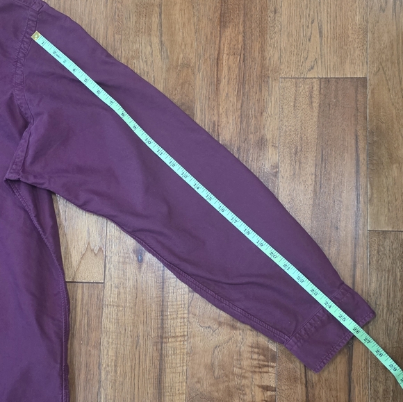 Ralph Lauren Classic Fit 100% Cotton Plum Button Down Long Sleeve Shirt. XXL - Picture 6 of 8